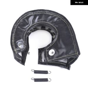 ターボ ヒートシールド T3 ターボブランケット TITANIUM T3 T25/ T28/ GT25/ GT28/ GT30/ GT32/ GT35/ GT37/ CT26 バリア 1800度 ブラック - black