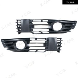 フロント バンパー フォグランプ グリル フォグライト カバー フレーム VW パサート B5 W8 2001-05 3B0853665L 3B0853666L - 1 Left and 1 Right
