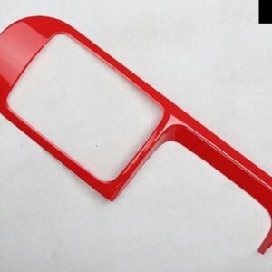 ビートル 2003-2008-2010 アクセサリー左ハンドル用 ギア シフト パネル フレーム トリム スタイリング ABS 自動モールド水カップ ボックス - blue