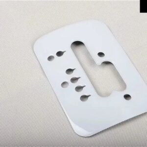 ビートル 2003-2008-2010 アクセサリー左ハンドル用 ギア シフト パネル フレーム トリム スタイリング ABS 自動モールド水カップ ボックス - White