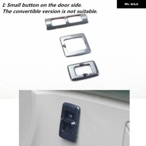 ビートル 2003-2008-2012 アクセサリーカーボンプリントカーセンター コンソール カバー ハンドル ステッカー ABS メーターギア パネル キット