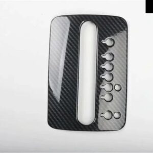 ビートル 2003-2008-2012 アクセサリーカーボンプリントカーセンター コンソール カバー ハンドル ステッカー ABS メーターギア パネル キット