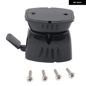 RV 手 キャリアドアキャッチコンパートメントクリップナイロンドアキャッチラッチ ホルダー トレーラーキャラバンキャンピングカーストップエントリー RV プ - Black