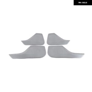 シュコダ オクタヴィア MK4 RS プロ 2021 2022 オーディオ スピーカー トリム ベゼル カバー ピラー フロント AC ベントドア スピーカー カバー - 4 Door Speaker silve