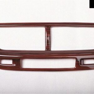 ビュイック アンコール 2013 2014 2015 アクセサリーミドルエア アウトレット カーボン スタイル 室内装飾アクセサリー ABS ステッカー - Wood grain