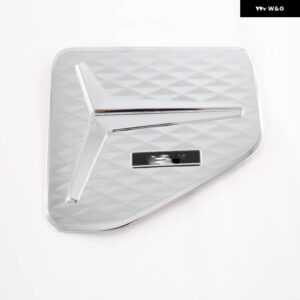 いすゞ D MAX D-MAX DMAX 2021-2023 ABS ガソリン オイル燃料 タンクキャップ カバー 装飾シェル トリム ステッカー 外装 アクセサリー - ABS chrome A