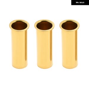 3個 真鍮排水 チューブ 3 1インチ ボート排水プラグ オーバーフロー 排水管水海洋トランザムスプラッシュウェルライブウェル設置 - Gold