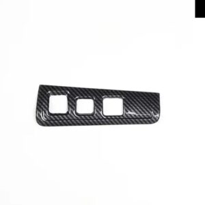 カーボン スタイル ギア シフト ボックス パネル トリム カバー フレーム ステッカー キャデラック XT5 2020-23 2016-19 LHD