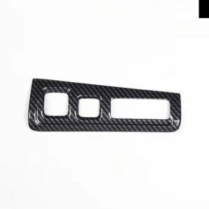 カーボン スタイル ギア シフト ボックス パネル トリム カバー フレーム ステッカー キャデラック XT5 2020-23 2016-19 LHD