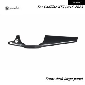 カーボン スタイル ギア シフト ボックス パネル トリム カバー フレーム ステッカー キャデラック XT5 2020-23 2016-19 LHD