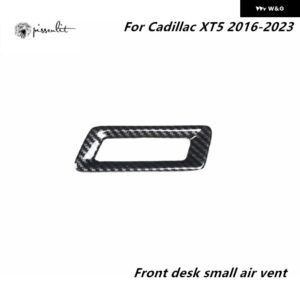 カーボン スタイル ギア シフト ボックス パネル トリム カバー フレーム ステッカー キャデラック XT5 2020-23 2016-19 LHD