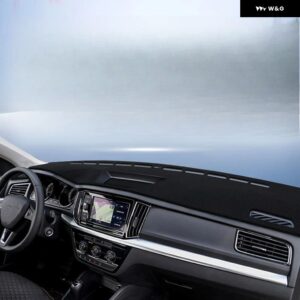 シュコダ KAMIQ ダッシュボード 光回避サンシェード パッド カバー マットカーペット抗 UV インテリア アクセサリー 車両用品 - LHD2