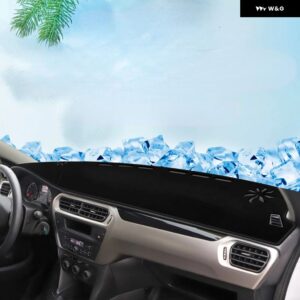 シトロエン C-エリゼ 2014-19 装飾アクセサリー ダッシュボード カバー ライトパッド インパネマットカーペット を回避