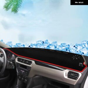 シトロエン C-エリゼ 2014-19 装飾アクセサリー ダッシュボード カバー ライトパッド インパネマットカーペット を回避