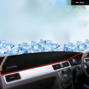 シュコダ ラピッド 2013-22 ダッシュボード カバー ダッシュマットサンシェード パッド アクセサリー - RHD