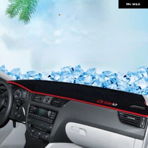 ダッシュボード カバー マットライトパッド 回避インパネカーペット シュコダ オクタヴィア A7 MK3 5E 2015-2022 インテリア アクセサリー トリム