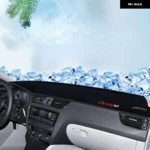 ダッシュボード カバー マットライトパッド 回避インパネカーペット シュコダ オクタヴィア A7 MK3 5E 2015-2022 インテリア アクセサリー トリム