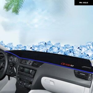 ダッシュボード カバー マットライトパッド 回避インパネカーペット シュコダ オクタヴィア A7 MK3 5E 2015-2022 インテリア アクセサリー トリム