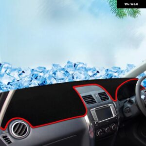 スズキ SX4 ダッシュボード カバー ダッシュマットサンシェード 滑り止めパッド アクセサリー インテリア 装飾車両用品 スタイリング - RHD3