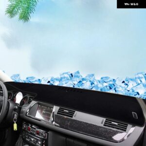 シトロエン C5 C 5 2010-16 ダッシュボード カバー マットサンシェード 回避ライトパッド カーペット抗 UV ケース - LHD2