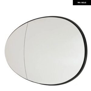 サイドバックミラー ガラス レンズ ヒーター付き MINI ONE/クーパー R55 R56 R57 ドライバー右側 - Left - White