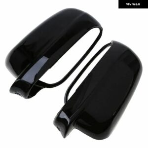 2個 バックミラー カバー 3B0857538B 3B0857537B VW ゴルフ -4 MK4 ボラ 1999-2004ドア 外装 アクセサリー - 2pcs