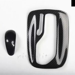 ビュイック リーガル 2009-2013 アクセサリーカーボン スタイル 室内装飾ギアヘッドドアハンドル バック エアベント ステッカー ABS - Gear