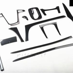 ビュイック リーガル 2009-2013 アクセサリーカーボン スタイル 室内装飾ギアヘッドドアハンドル バック エアベント ステッカー ABS - 12