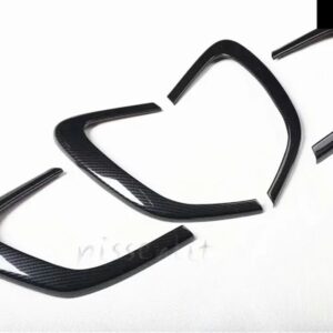 ビュイック リーガル 2009-2013 アクセサリーカーボン スタイル 室内装飾ギアヘッドドアハンドル バック エアベント ステッカー ABS - Door handle3