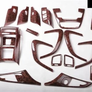 ビュイック リーガル 2009-2013 アクセサリーカーボン スタイル 室内装飾ギアヘッドドアハンドル バック エアベント ステッカー ABS - 195