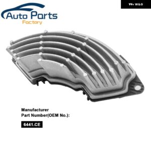 ヒーターブロワーモーター抵抗器フィアットグランデプント 6441.CE 77366112 A.430.014.00 55702441 6845788 A.430.009.00 06845788 - Heater Blower Motor