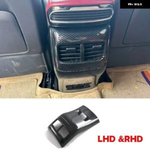 RHD MG HS 2018-2023 インテリア アクセサリーウィンドウライズギアウォーターカップカバー ステアリングホイール カバー エアコン アウトレット フレーム - Rear Air Vent Cover