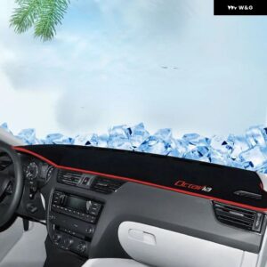 シュコダ オクタヴィア ダッシュボード カバー マット回避ライトパッド インパネカーペット 2015-20 装飾 - 2015-20222, Polyester