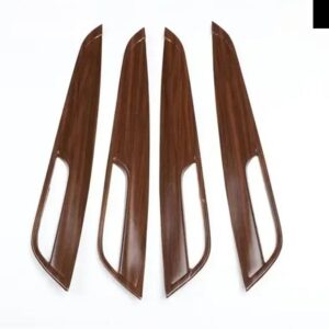 カーボン スタイル ギア シフト ボックス パネル トリム マット木目 キャデラック XT5 2016-2023 アクセサリー ABS センター コンソール ステッカー