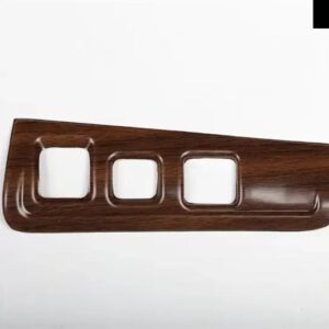 カーボン スタイル ギア シフト ボックス パネル トリム マット木目 キャデラック XT5 2016-2023 アクセサリー ABS センター コンソール ステッカー