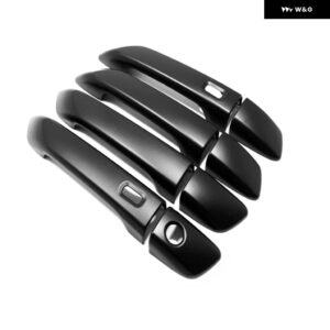 LHD RHD いすゞ D MAX D-MAX DMAX 2021-2023 ABS 車 アウタードアハンドル キャッチカバードアボウル トリム ステッカー - RHD ABS black