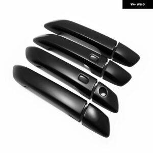 LHD RHD いすゞ D MAX D-MAX DMAX 2021-2023 ABS 車 アウタードアハンドル キャッチカバードアボウル トリム ステッカー - LHD ABS black