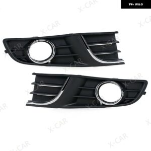 VW ポロ 2011 2012 2013 フロント バンパー フォグライト ランプ グリル カバー フレーム 6QD854662A 6QD854661A - 1Pair
