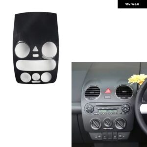 フォーク スワーゲン ビートル 2003 04 05 06 07 08 09 10 右ハンドル プラスチック カーボン スタイル アクセサリー インテリア トリム ステッカー - Version B big panel