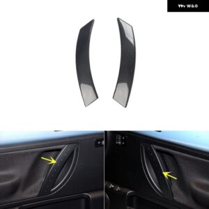 フォーク スワーゲン ビートル 2003 04 05 06 07 08 09 10 右ハンドル プラスチック カーボン スタイル アクセサリー インテリア トリム ステッカー - Door handrail