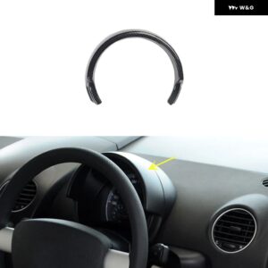 フォーク スワーゲン ビートル 2003 04 05 06 07 08 09 10 右ハンドル プラスチック カーボン スタイル アクセサリー インテリア トリム ステッカー - Meter trim