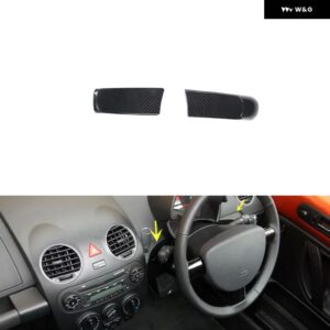 フォーク スワーゲン ビートル 2003 04 05 06 07 08 09 10 右ハンドル プラスチック カーボン スタイル アクセサリー インテリア トリム ステッカー - Main driver