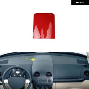フォーク スワーゲン VW ビートル 2003-10 プラスチック レッド スタイル 装飾 アクセサリー インテリア トリム ステッカー - Upper Cover