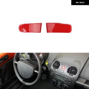 フォーク スワーゲン VW ビートル 2003-10 プラスチック レッド スタイル 装飾 アクセサリー インテリア トリム ステッカー - Main driver