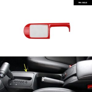 フォーク スワーゲン VW ビートル 2003-10 プラスチック レッド スタイル 装飾 アクセサリー インテリア トリム ステッカー - Gear frame