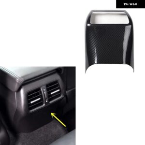 アキュラ TSX 2009 2010 2012 2013 2014 右ハンドル プラスチック スタイル カーボン 装飾 インテリア アクセサリー トリム ステッカー - Back air vent