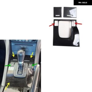 アキュラ TSX 2009 2010 2012 2013 2014 右ハンドル プラスチック スタイル カーボン 装飾 インテリア アクセサリー トリム ステッカー - Type B Gear