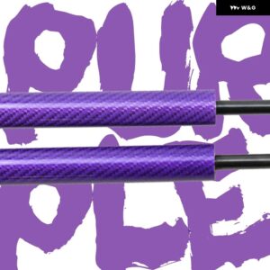 ボンネット フードストラット シトロエン C4 MK3 第三世代 C41 2020-2025 リフト サポート フロントカバー - Purple Carbon Fiber