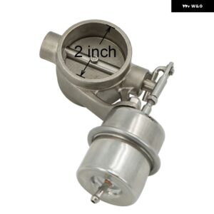 フリー船 22.362.52.753.0インチ ステンレス 排気 制御 バルブ 真空アクチュエータークローズド スタイル パイプ 圧力:-2PSI-5.5PSI - 2inch(50mm)