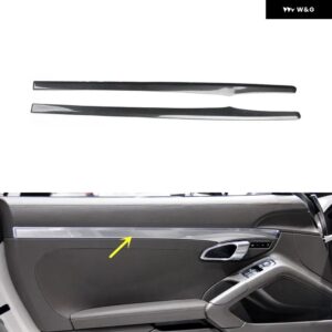 シェポル 718 ボクスター ケイマン 13 14 15 16 17 18 19 20 21 22 プラスチック カーボン スタイル 装飾 アクセサリー インテリア ステッカー - Door strip